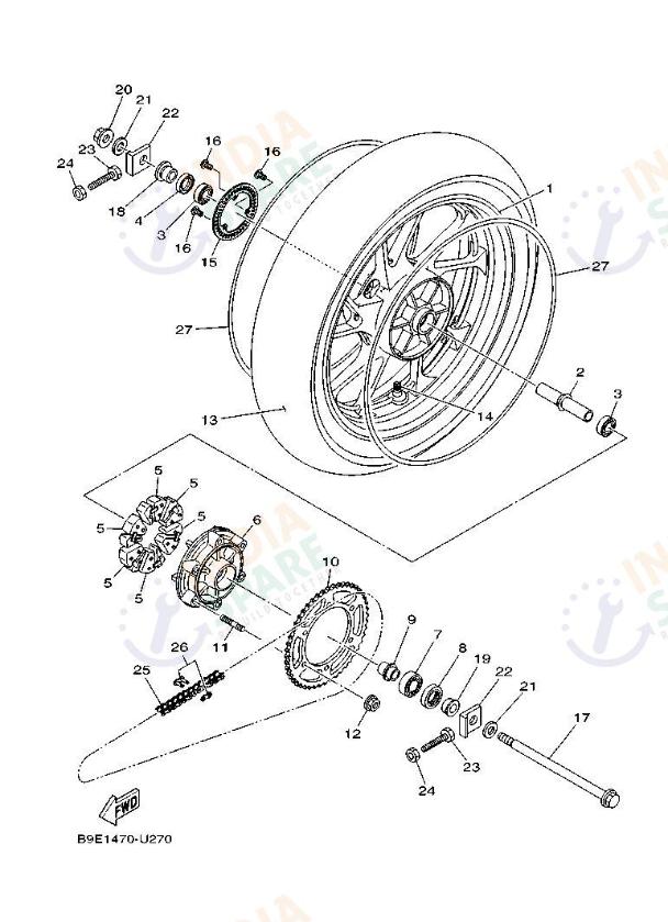 REAR WHEEL